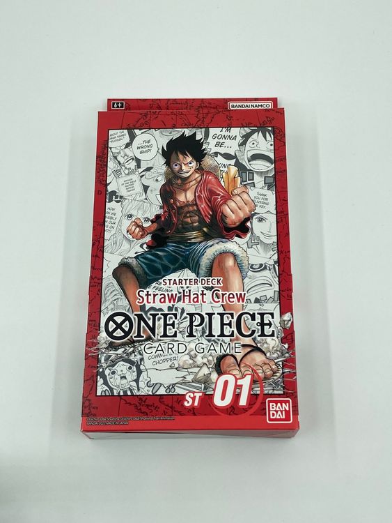 One Piece TCG Straw Hat Crew Starter Deck ST01 EN NEU Acheter sur