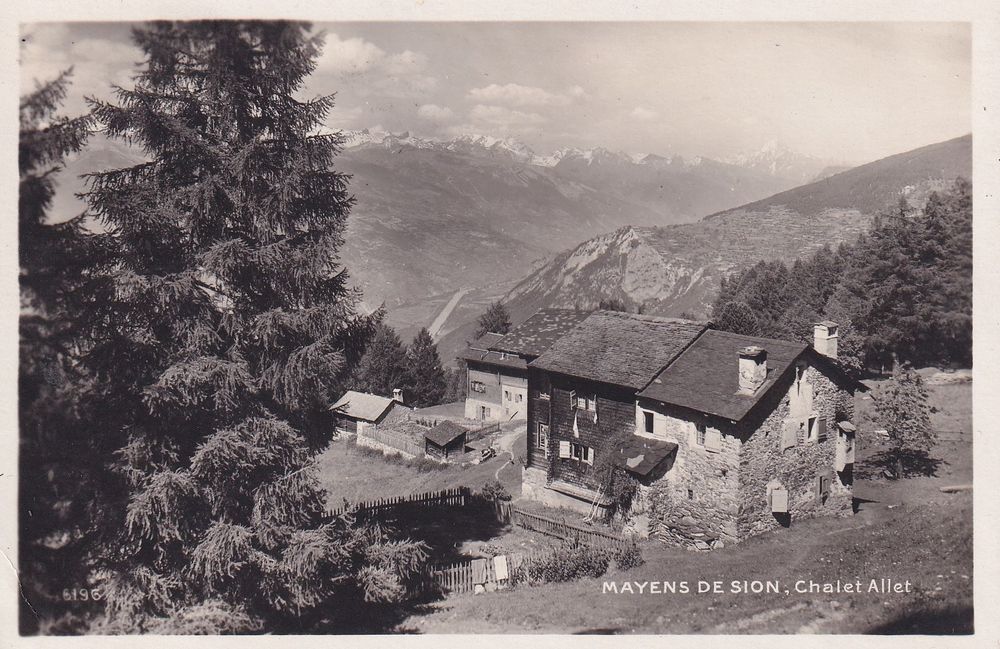 Mayens De Sion VS - Chalet ALLET 1932 | Kaufen Auf Ricardo