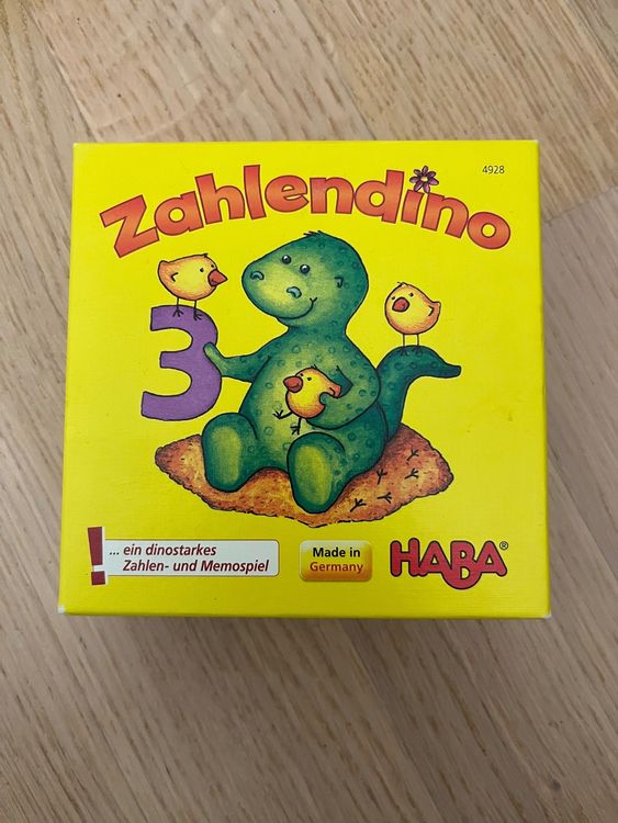 Haba Spiel Zahlendino spielend Zahlen lernen ab 3 Jahren | Kaufen auf