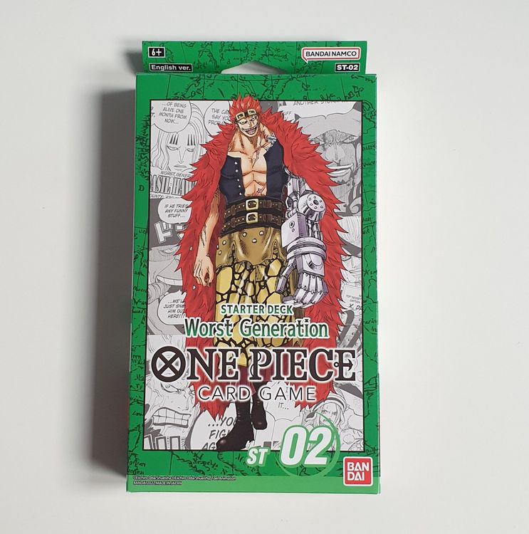 One Piece TCG Starter Deck ST02 Green Kaufen auf Ricardo