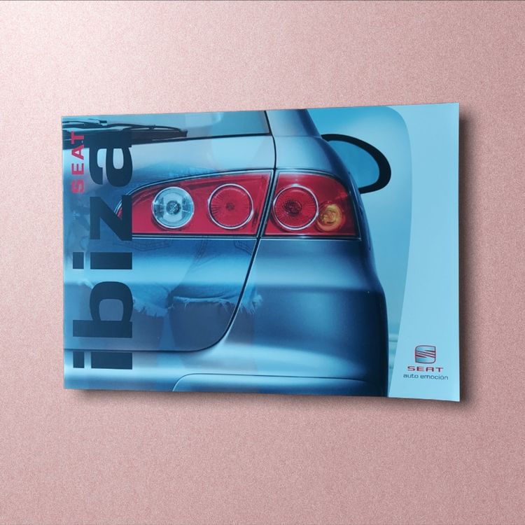 3 Brochure Prospectus Prospekt SEAT 2003 + Tech sheet Kaufen