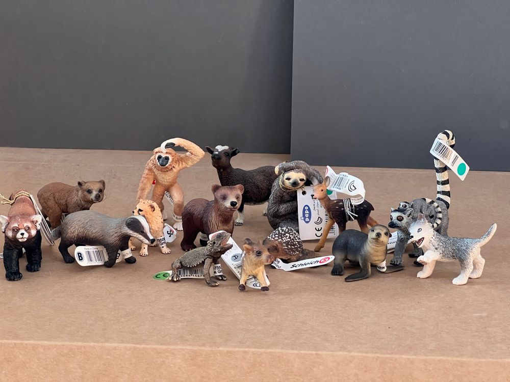 15 neue Schleich Tiere Schleichtiere Papo Bullyland | Kaufen auf Ricardo
