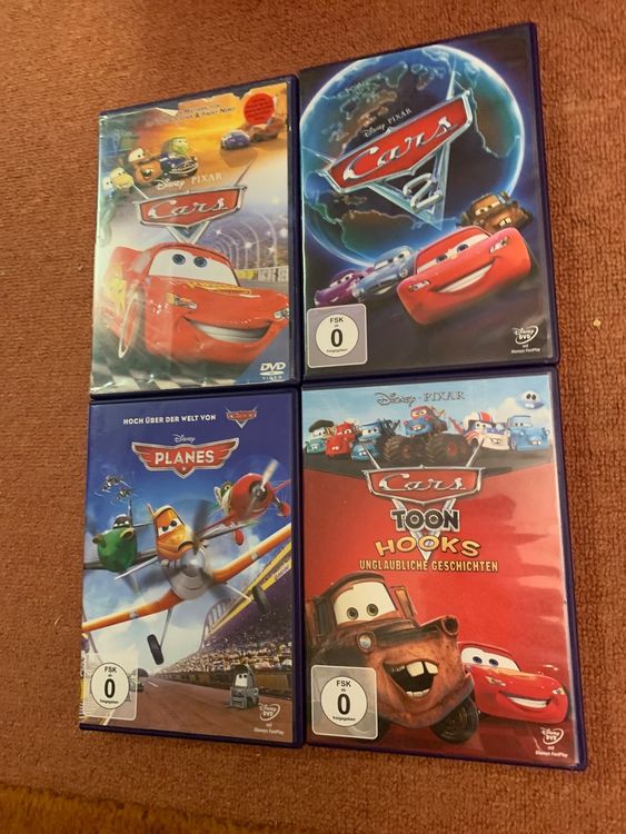 DvD Disney Cars 1/2 & Planes + Cars Toon Hooks | Kaufen auf Ricardo