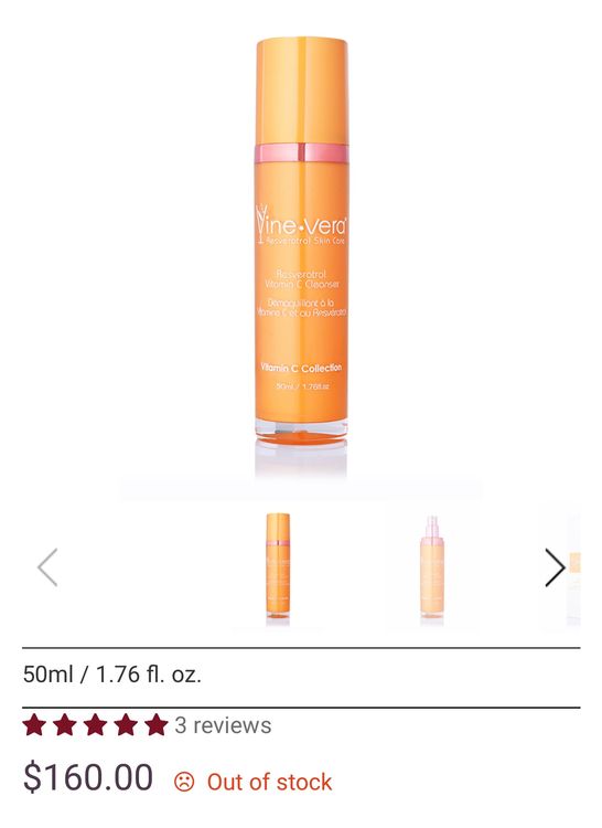 Vine Vera Resveratrol Vitamin C Cleanser Kaufen auf Ricardo