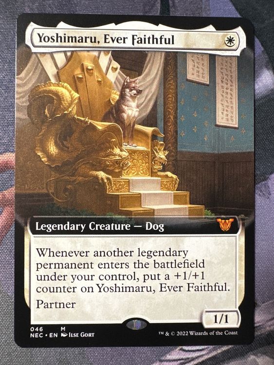 Yoshimaru, Ever Faithful (Extended Art) [Kamigawa: Neon Dynasty Commander] main image 0