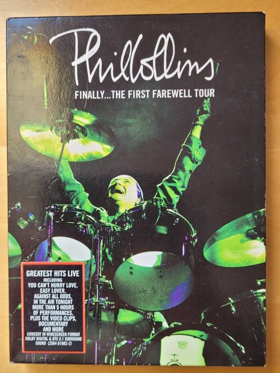 PHIL COLLINS FINALLY… THE FIRST FAREWELL TOUR Kaufen auf Ricardo