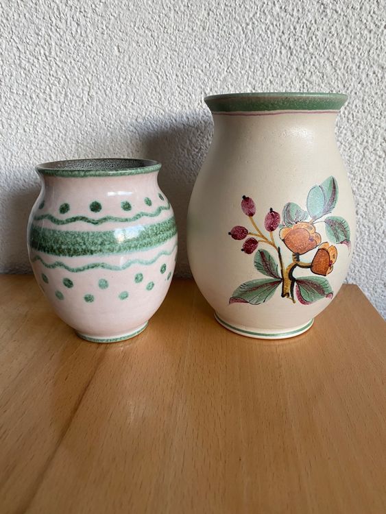 2 Keramik Vasen Rheinfelden Kaufen auf Ricardo