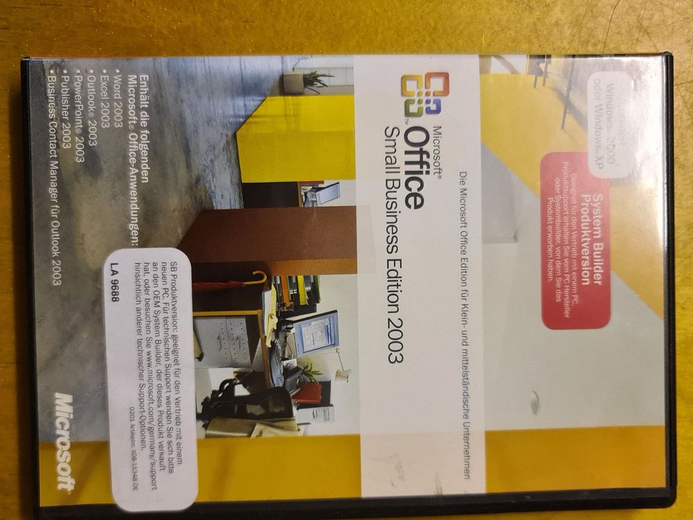 Microsoft Office Small Business Edition 2003 Kaufen auf Ricardo