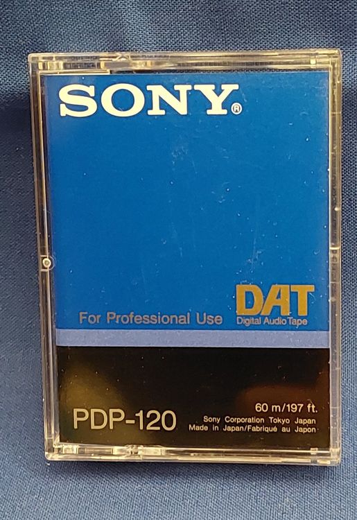 5 SONY Professional DATKassetten PDP120 Acheter sur Ricardo