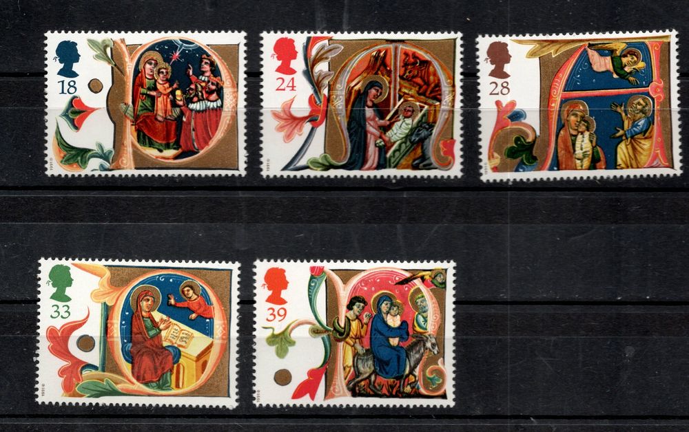 Grossbritannien 1367/71 Weihnachten 1991 ** Kaufen auf Ricardo