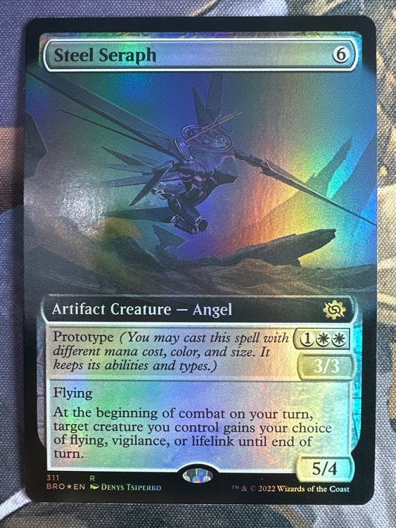 Steel Seraph FOIL Variant 311 Brothers War Kaufen auf Ricardo