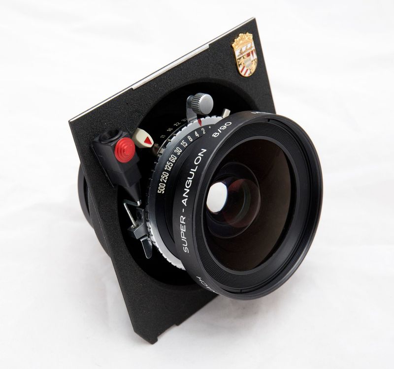 Objectif Schneider-Kreuznach Angulon 6.8/165mm Version Linhof Rare
