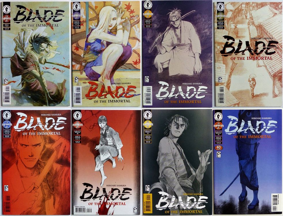 BLADE OF THE IMMORTAL HEART OF DARKNESS 1-8 COMPLETE MANGA | Kaufen auf