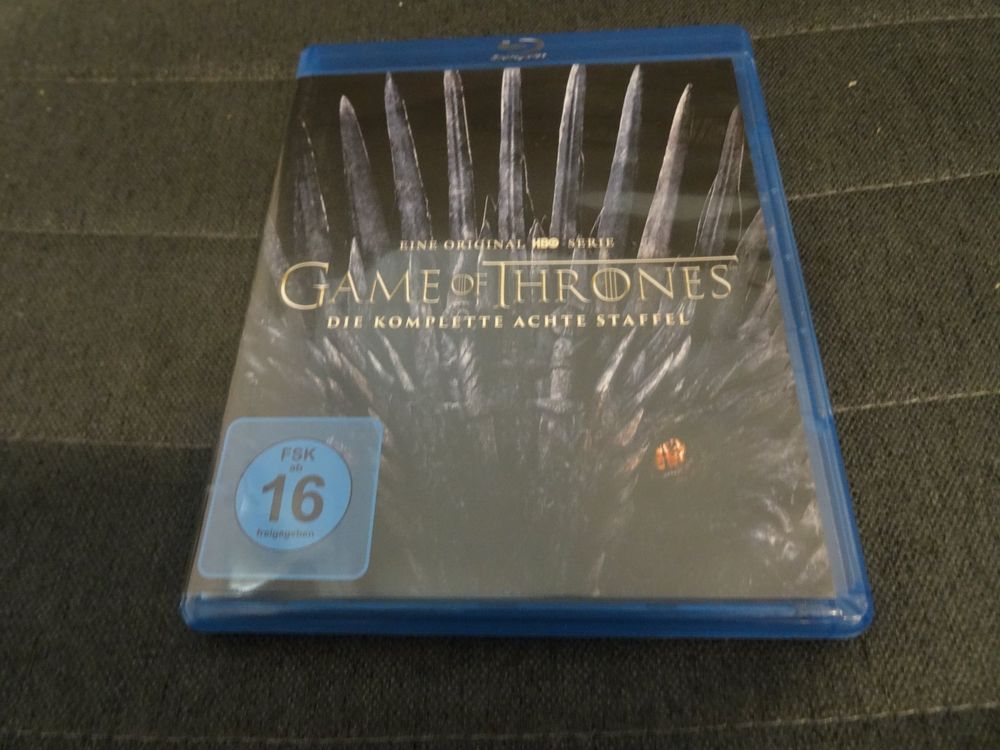 game of thrones staffel 8 blu ray gebraucht