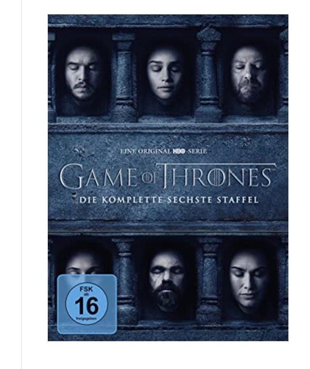 Game of Thrones Staffel 6 [5 DVDs] zum Toppreis Kaufen auf Ricardo