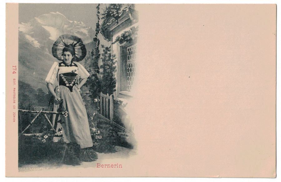Bernerin Berner Tracht 1900 Phototypie Kaufen auf Ricardo