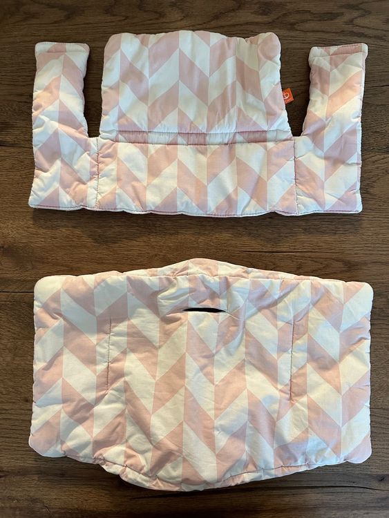 Sitzkissen Für Stokke Tripp Trapp Hochstuhl - Wasserdichte Baumwolle 46x29cm Grau