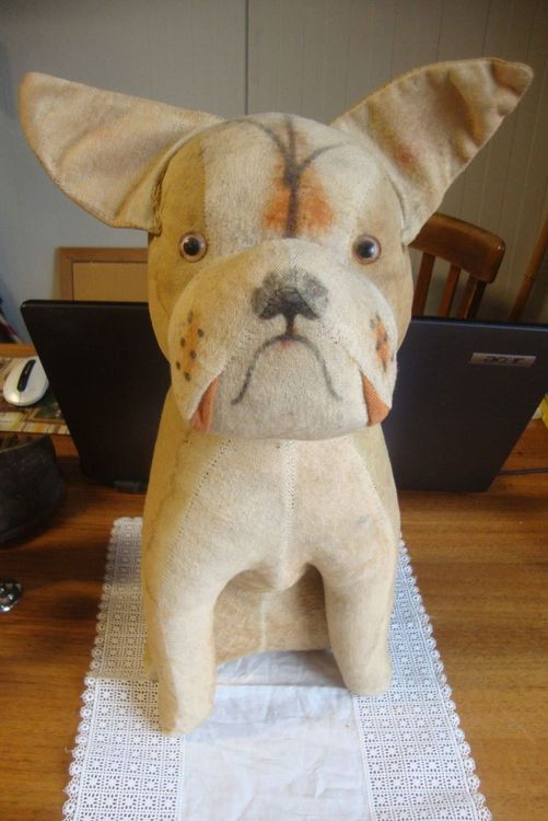 Hund Alt vermutlich STEIFF? 43,5cm HOCH Kaufen auf Ricardo