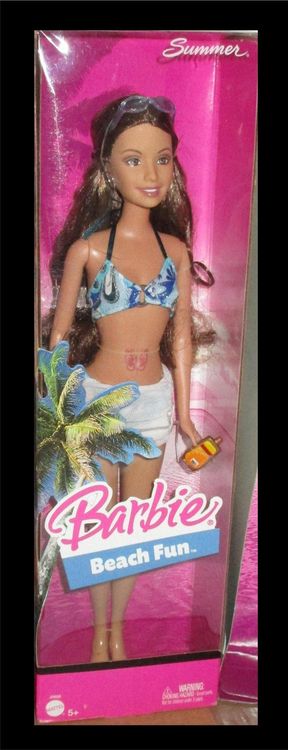 barbie beach fun 2005