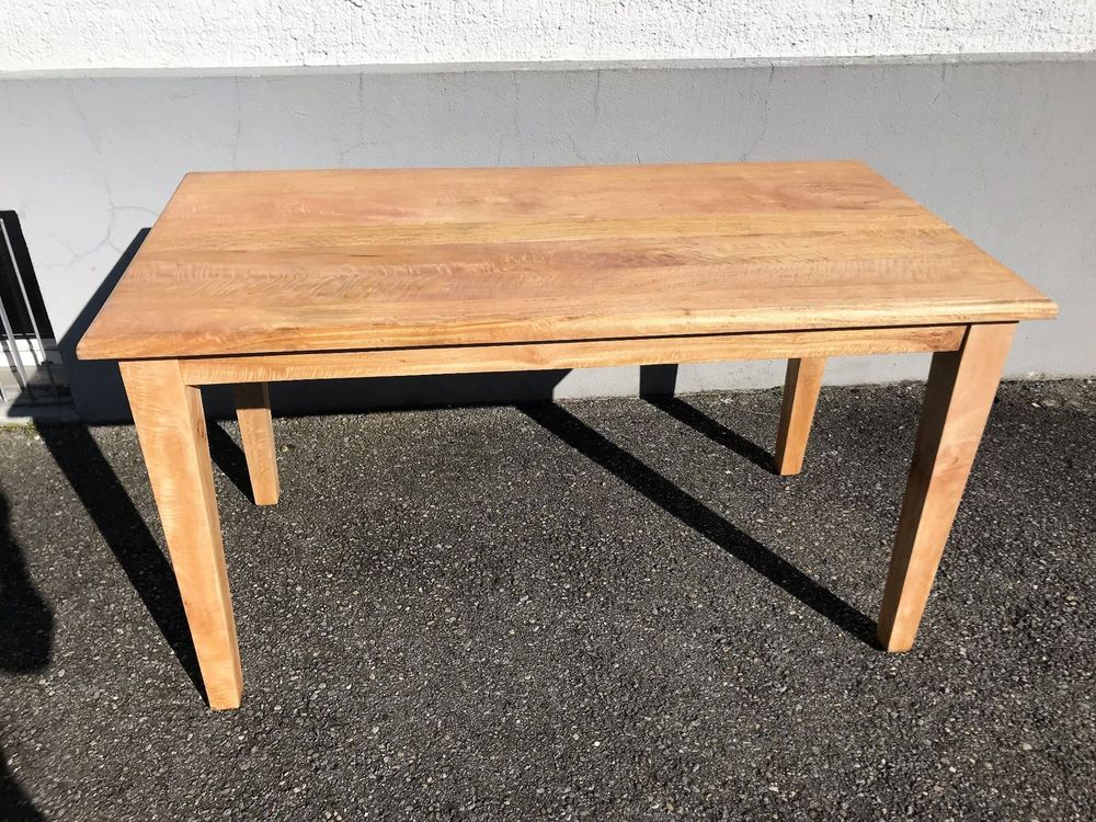 Mango Holz Tisch restauriert | Kaufen auf Ricardo