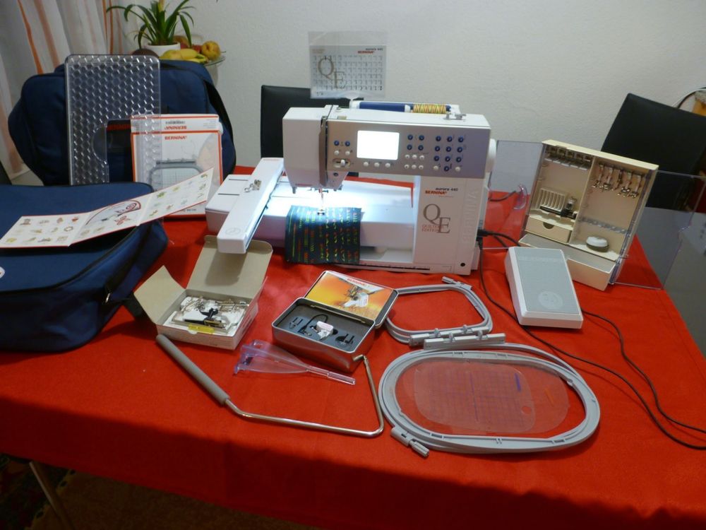 Bernina Aurora 440 QE mit Stick-Modul | Kaufen auf Ricardo