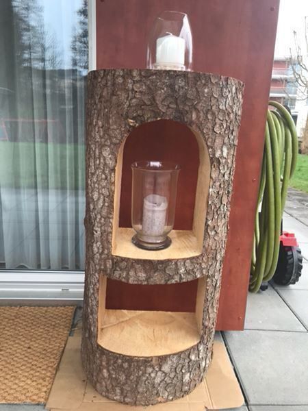 Dekorative Holzsäule kaufen auf ricardo.ch