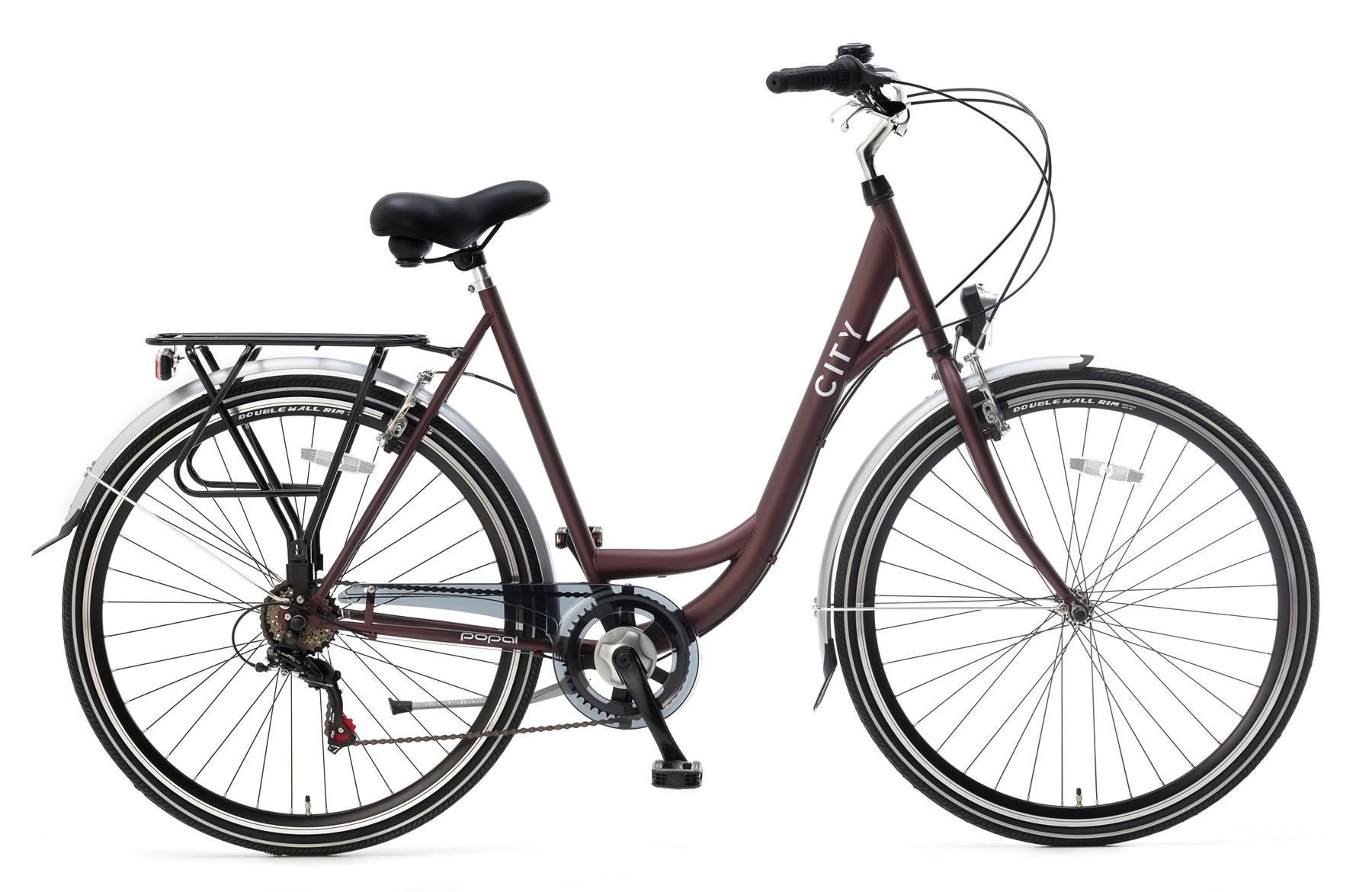 28 zoll damen city fahrrad 6 gang popal 2893-6sp