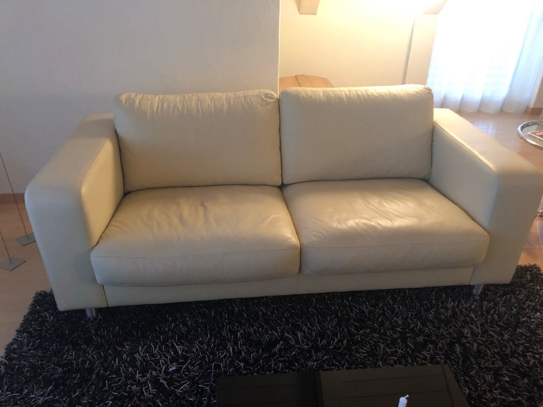 Ledersofa inkl Hocker 2,5 MACK machalke kaufen auf ricardo.ch