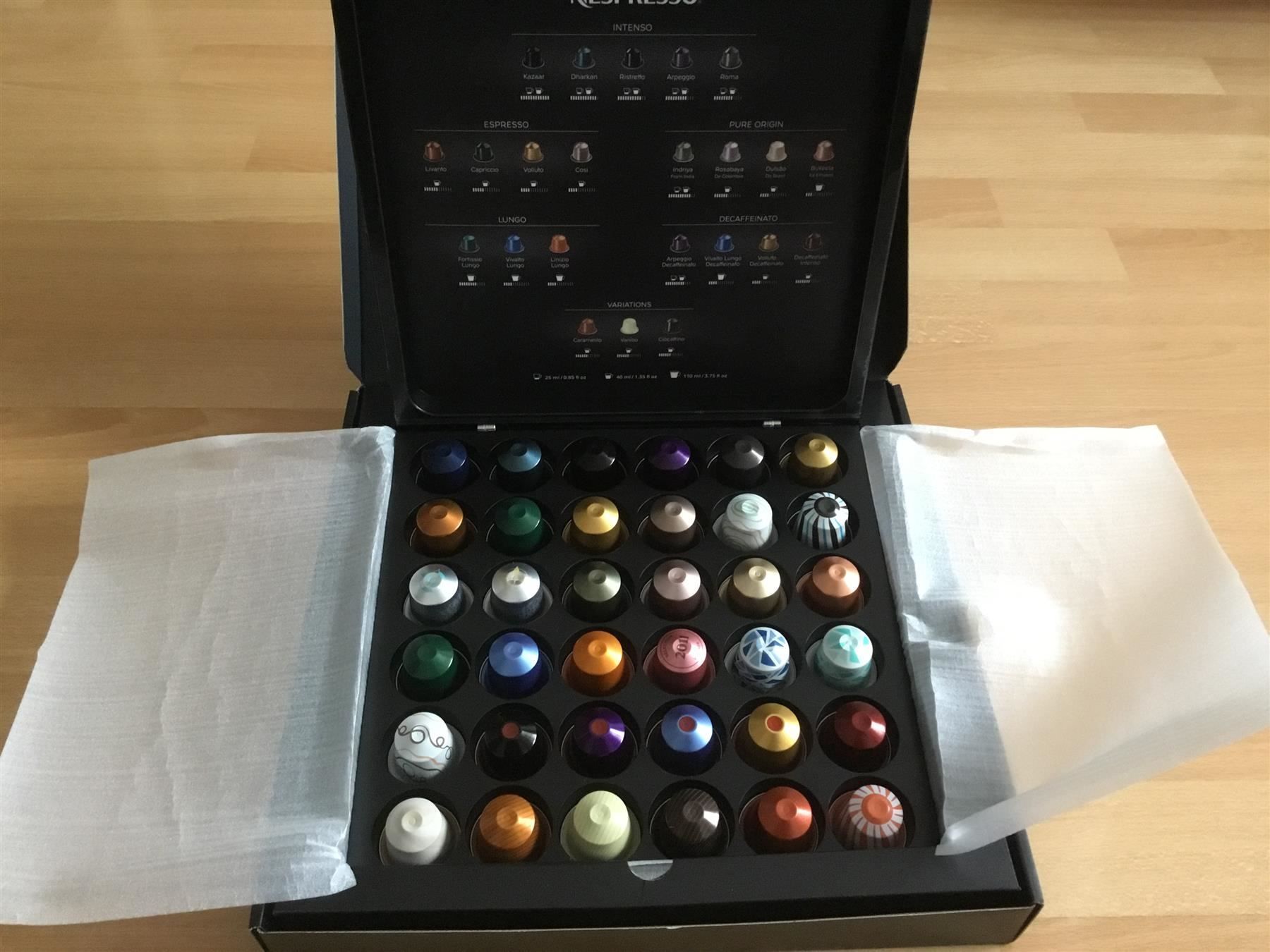 36 Nespresso Kapseln in Präsentationsbox | Kaufen auf Ricardo