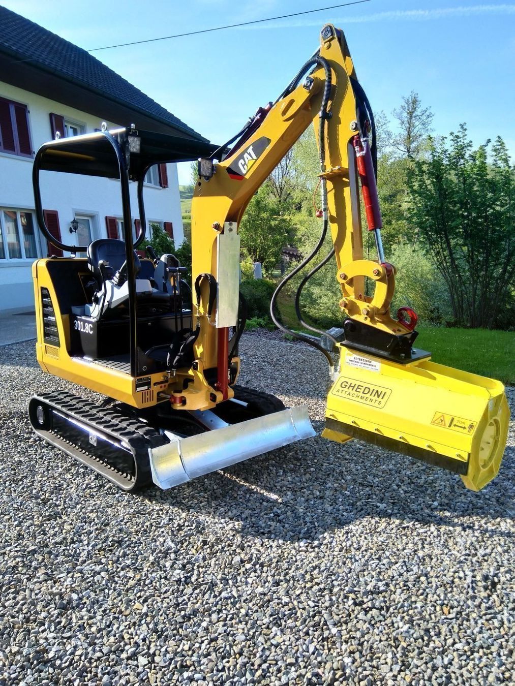 Mulcher für Bagger 1.2 T 3 T kaufen auf Ricardo