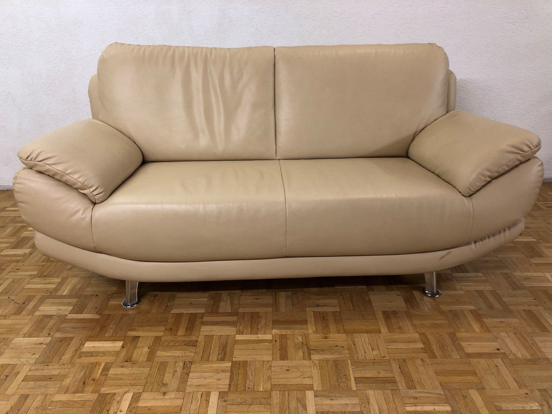 Kunstleder Sofa Couch beige Kaufen auf Ricardo