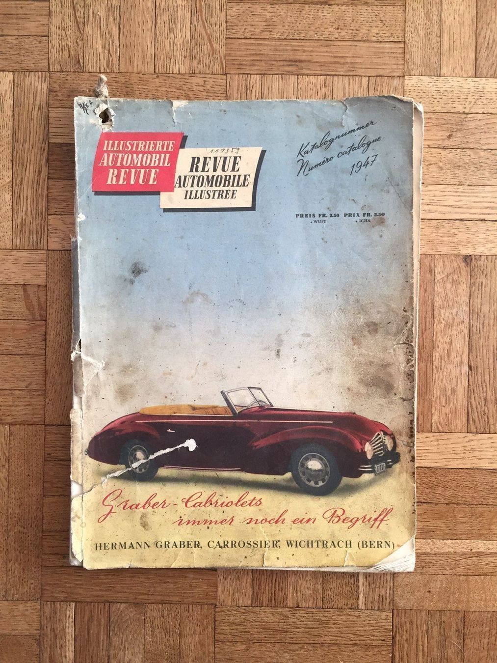 Automobil Revue Katalog 1947 Original Kaufen auf Ricardo
