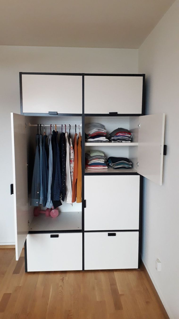 Ikea Kleiderschrank Schwarz