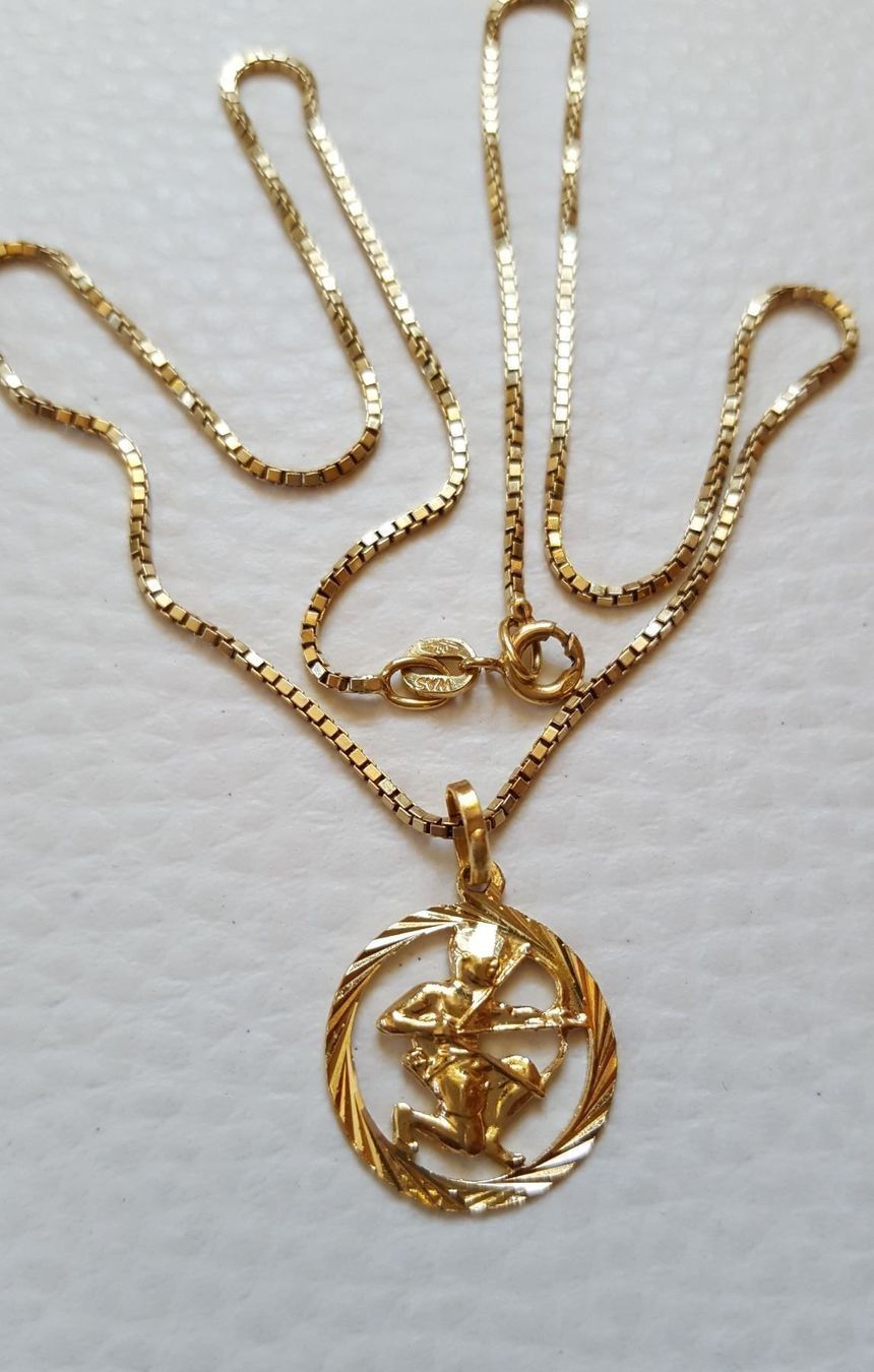 750-gold-kette-mit-anh-nger-18-karat-kaufen-auf-ricardo