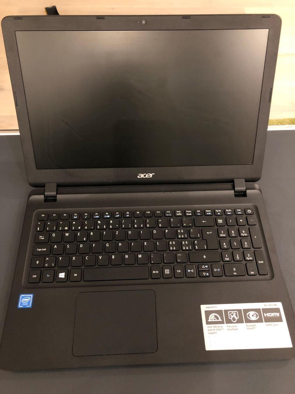 Установка виндовс на acer aspire es 15