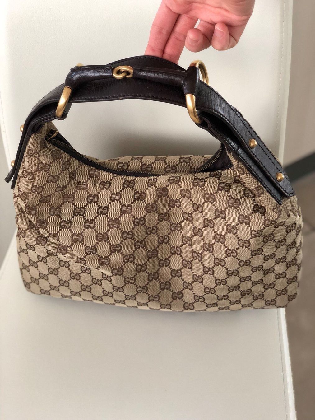 gucci horsebit hobo xl