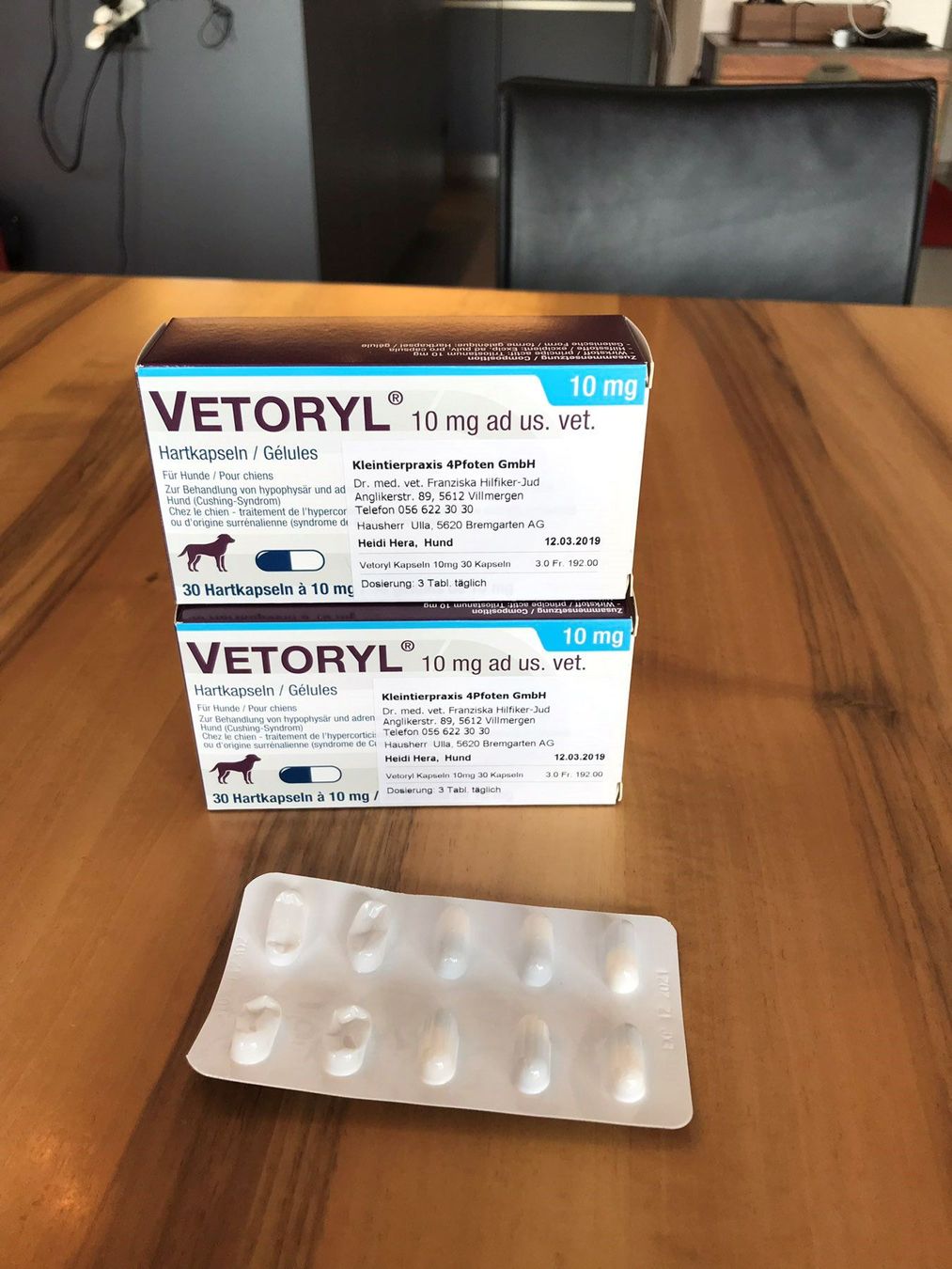Vetoryl 10 mg Kaufen auf Ricardo