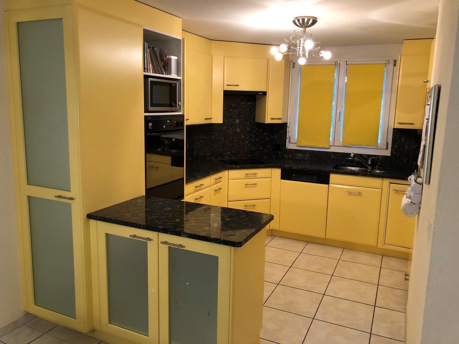 Komplette Küche Granit mit Geräten | Acheter sur Ricardo