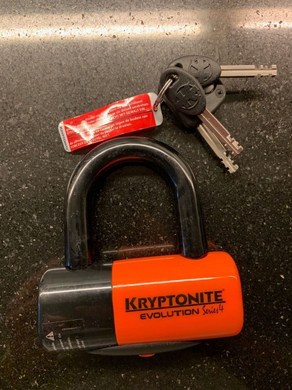 kryptonite evolution series 4 disc lock