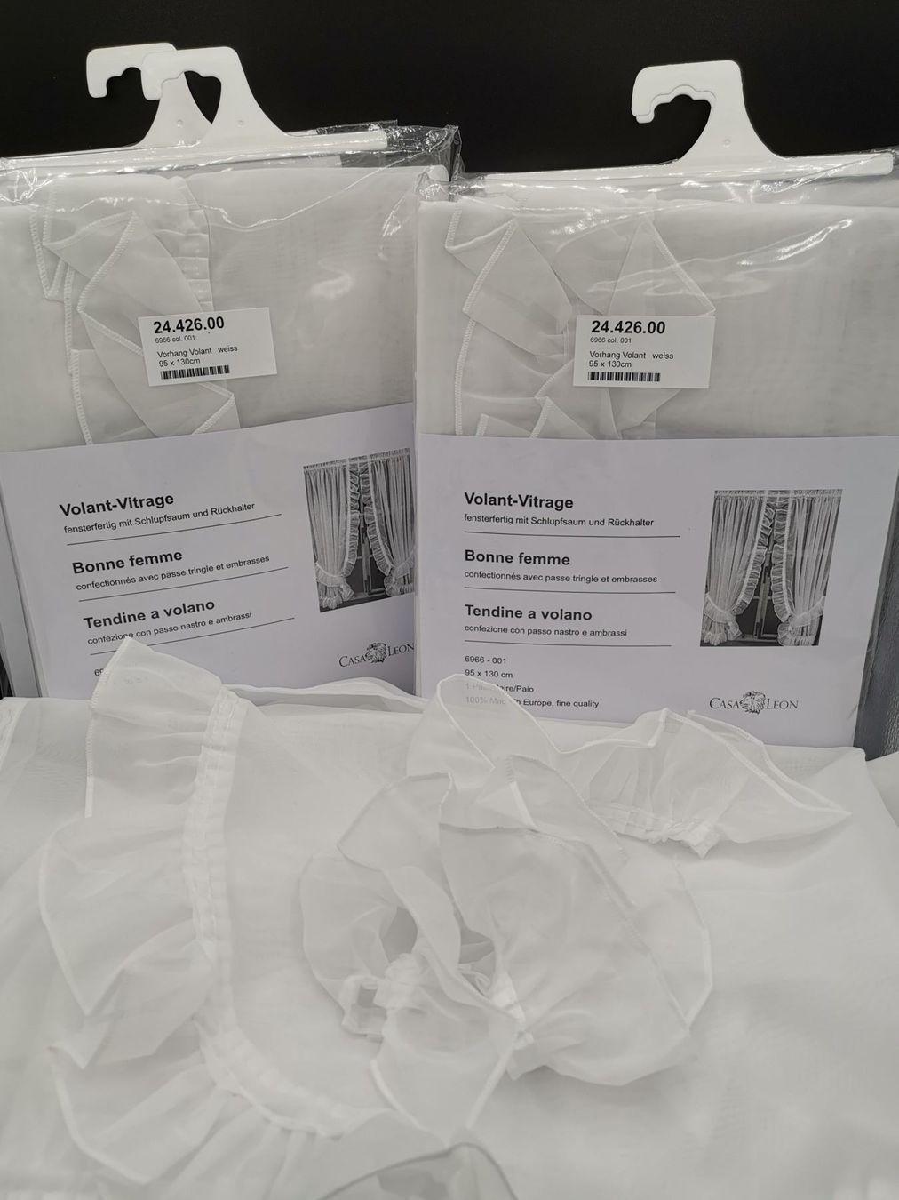 Volant Vorhänge, 6 Paar | Acheter sur Ricardo