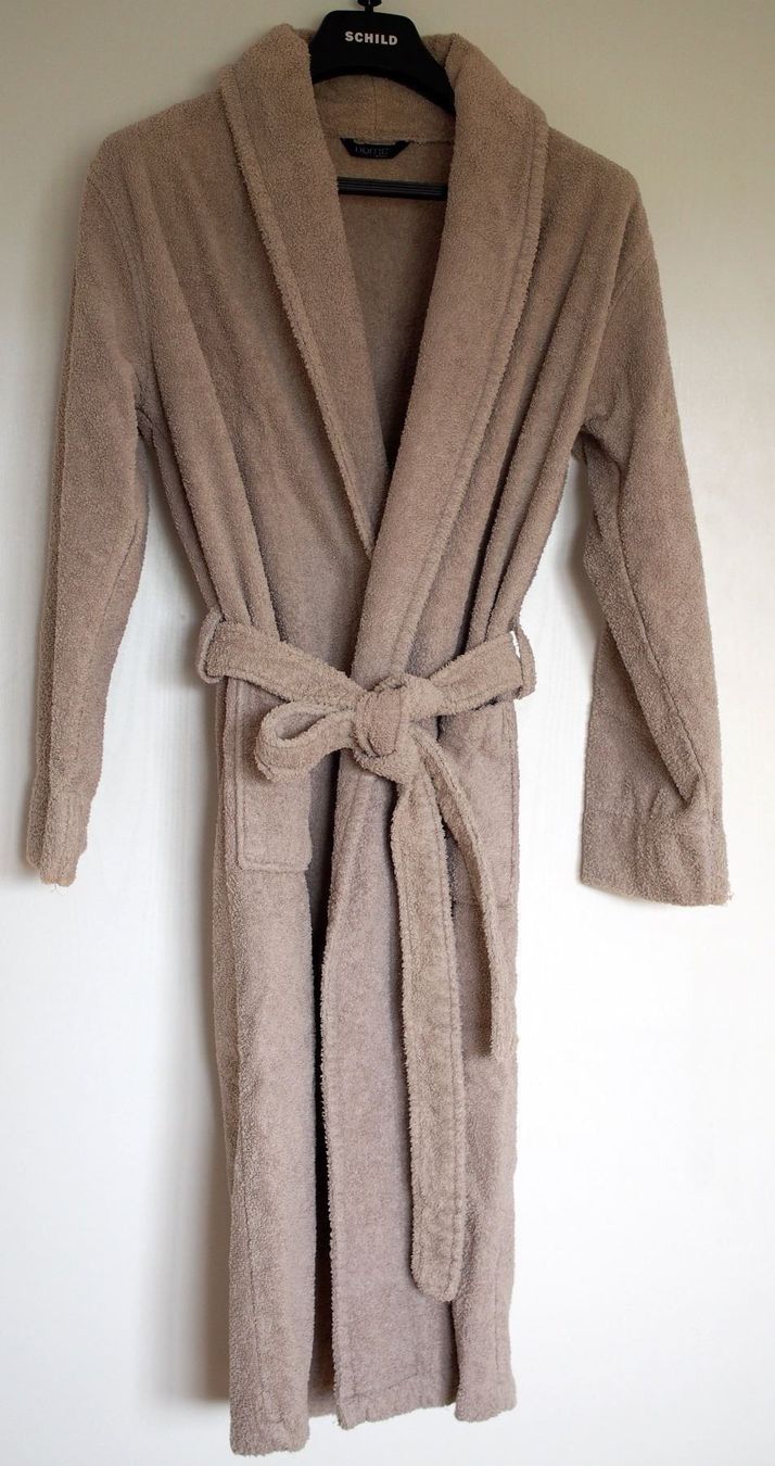 bademantel damen knielang