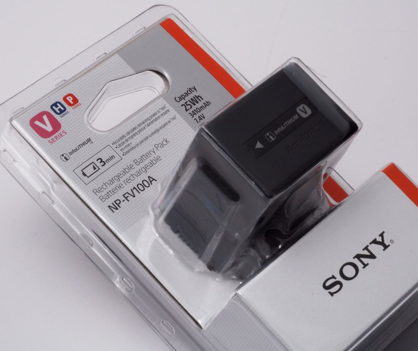 Аккумулятор sony np fv100a