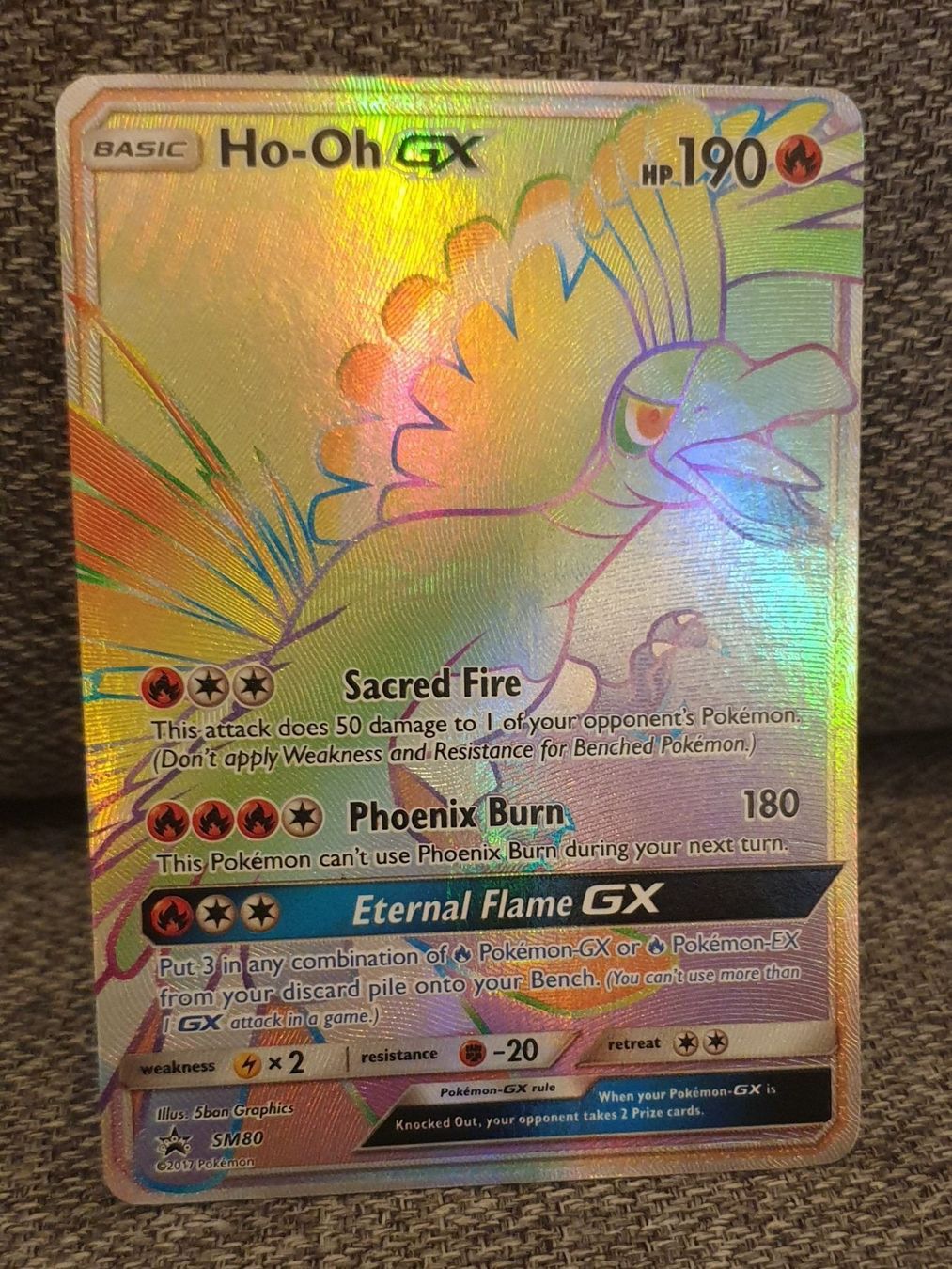 Rare Rainbow HoOh GX Pokemon Karte kaufen auf Ricardo