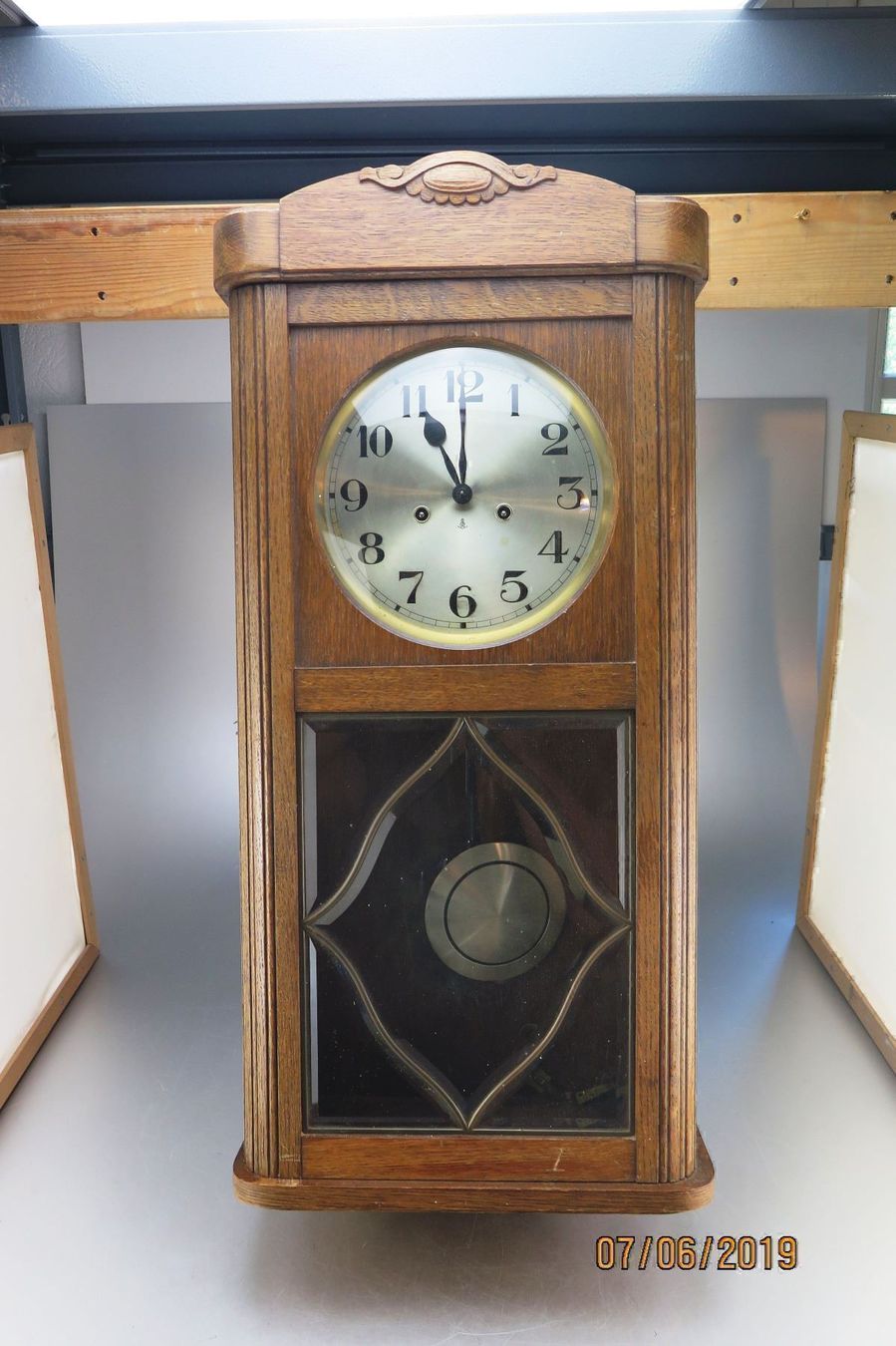 Wanduhr Regulator Gustav Becker 30 kaufen auf Ricardo