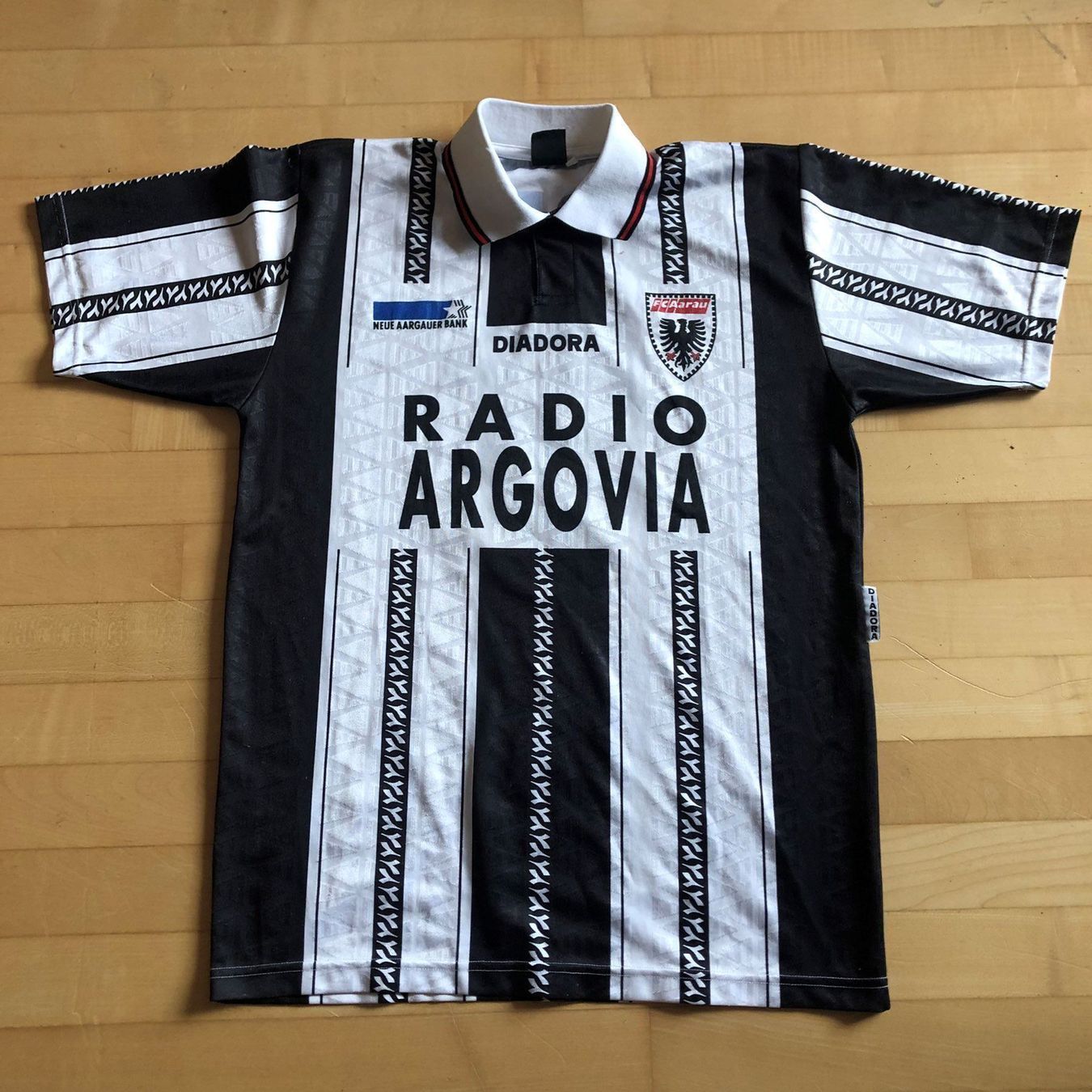 FC Aarau FCA Matchworn Vintage Trikot | Kaufen auf Ricardo