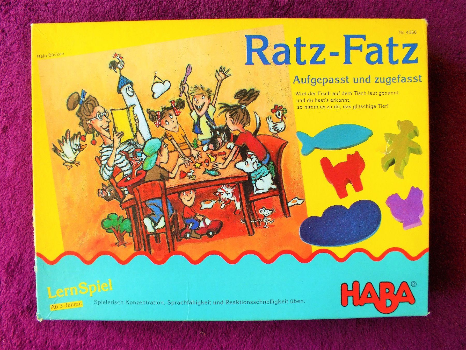 HABA Ratz–Fatz Aufgepasst und Zugefasst | Kaufen auf Ricardo