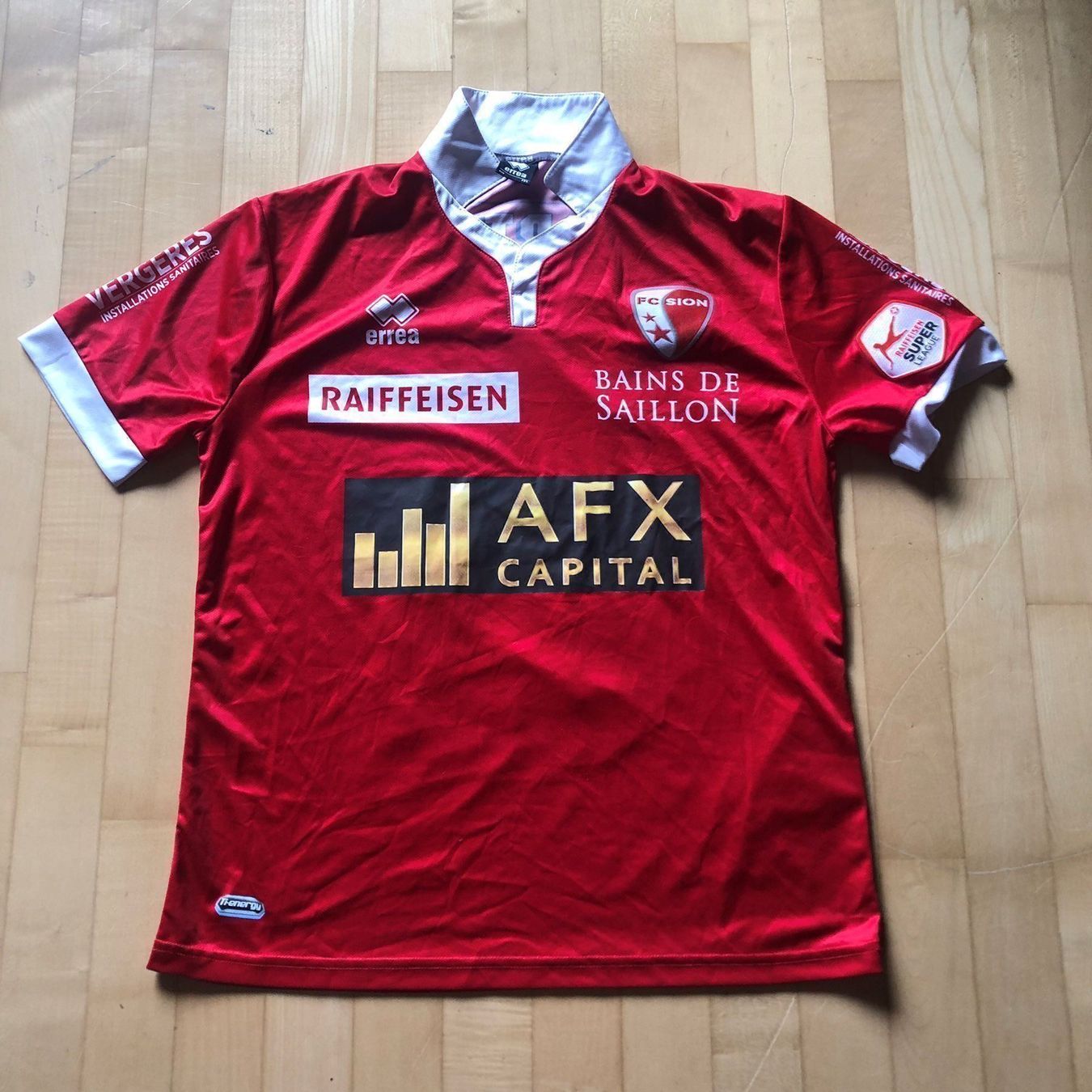 Fc Sion Matchworn Trikot Kaufen Auf Ricardo