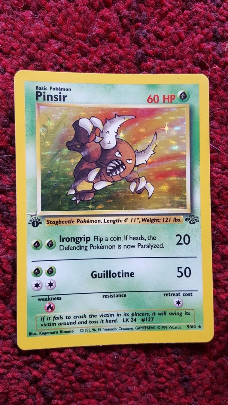 Pokemn Karte Pinsir 1 Edition Kaufen Auf Ricardo