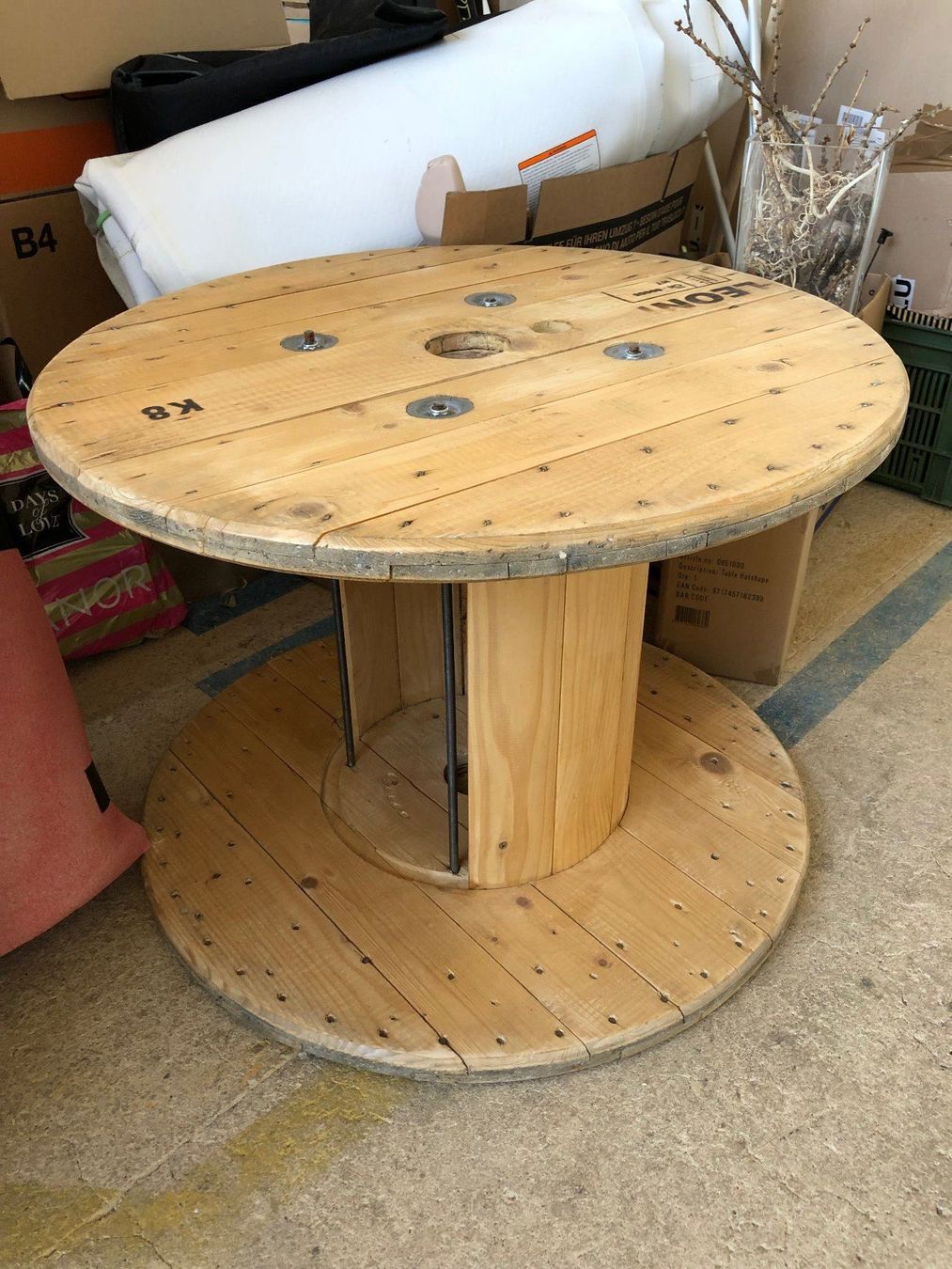 Holz Kabelrolle Kabeltrommel Bobine Kaufen Auf Ricardo