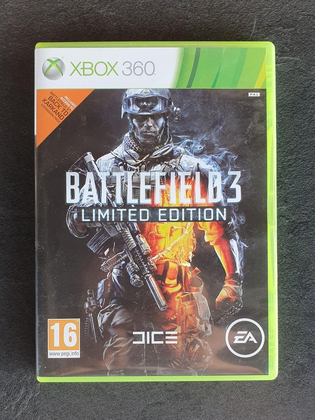 Сколько весит battlefield 3 на xbox 360